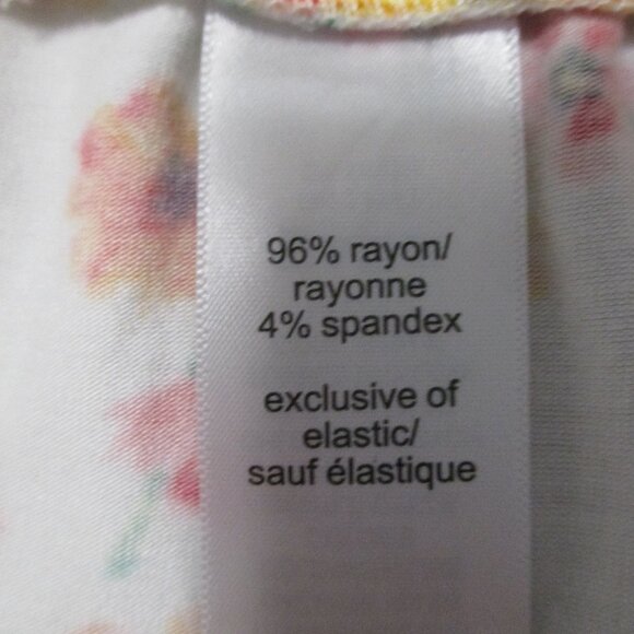 Maurices sleep shorts lightweight, stretchy, super soft floral like new size XXL - Picture 3 of 7